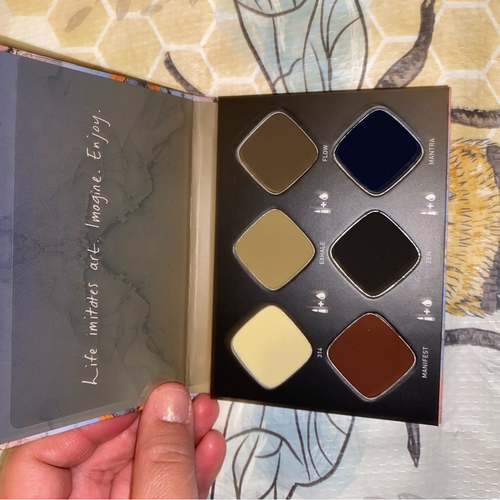Wet liner graphic liner palette morphe Ashley strong